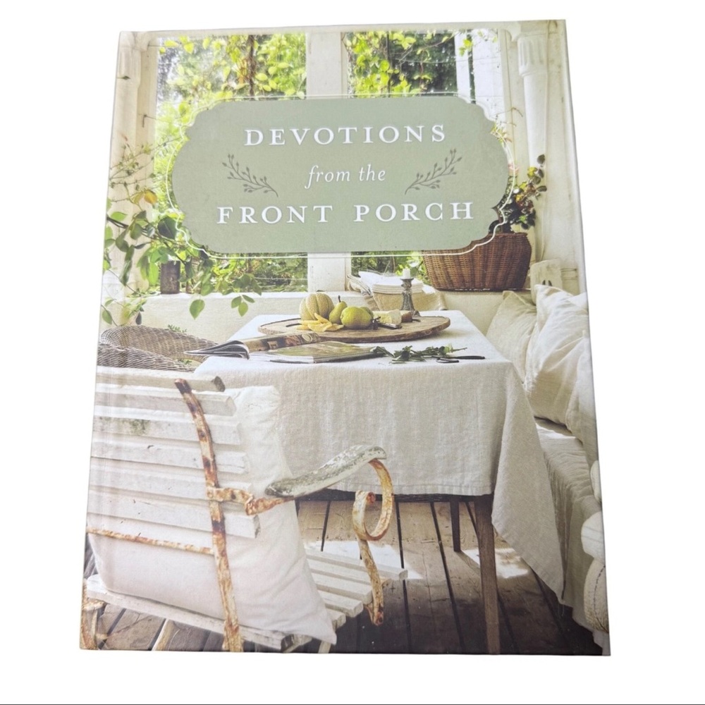 Thomas Nelson Devotions from the Front Porch Inspirational Decor Book